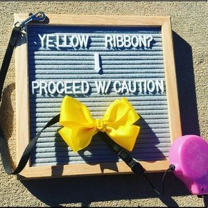 Pet Caution Bows